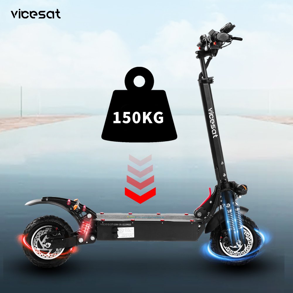 Best Selling 11Inch Offroad Fat Tire Driving Foldable With Seat 3000W Electric Scooter Dual Motor