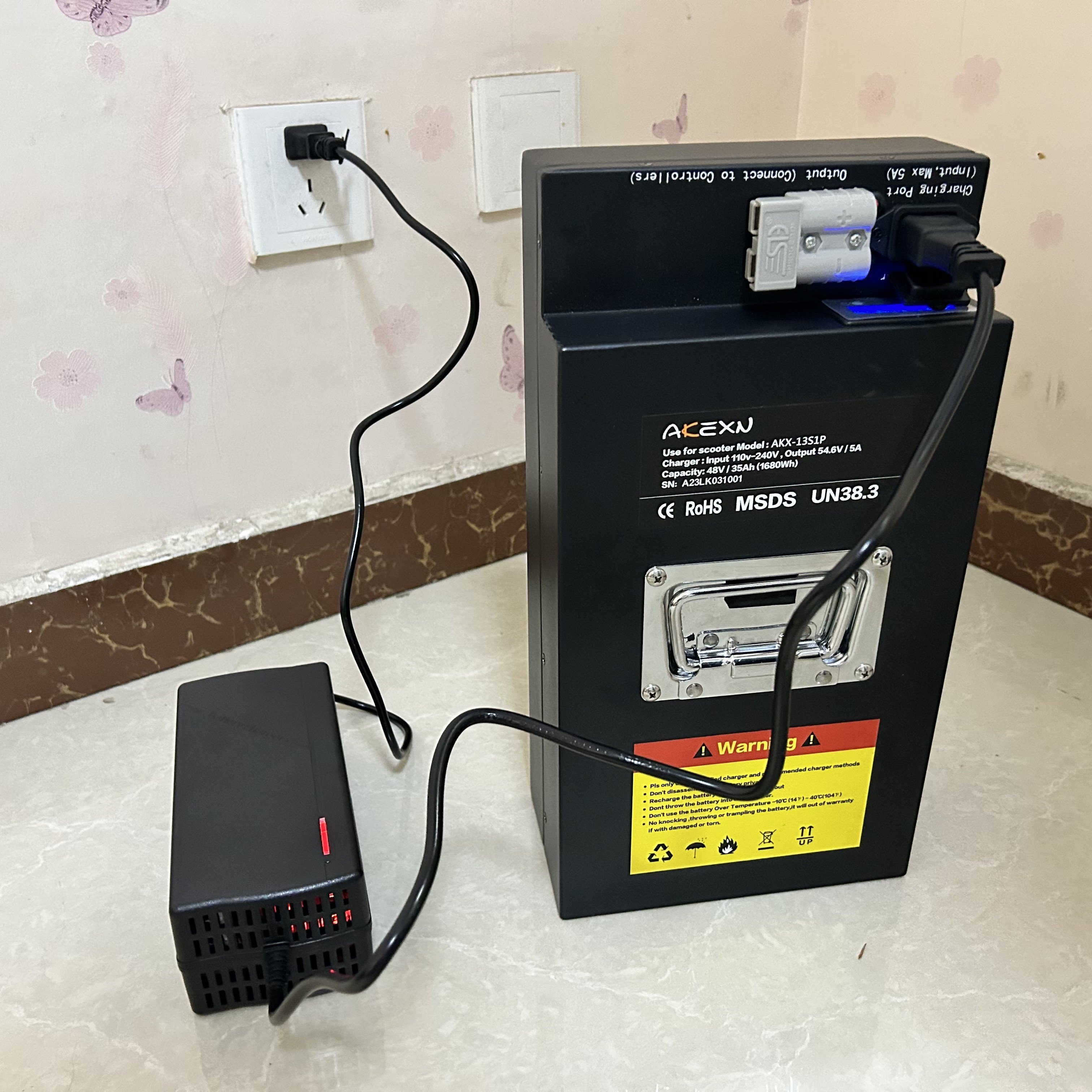 Electric Scooter Battery Obarter D5 Removable Battery 48V35A E Electric Scooter Parts And Accessories Battery Replacement