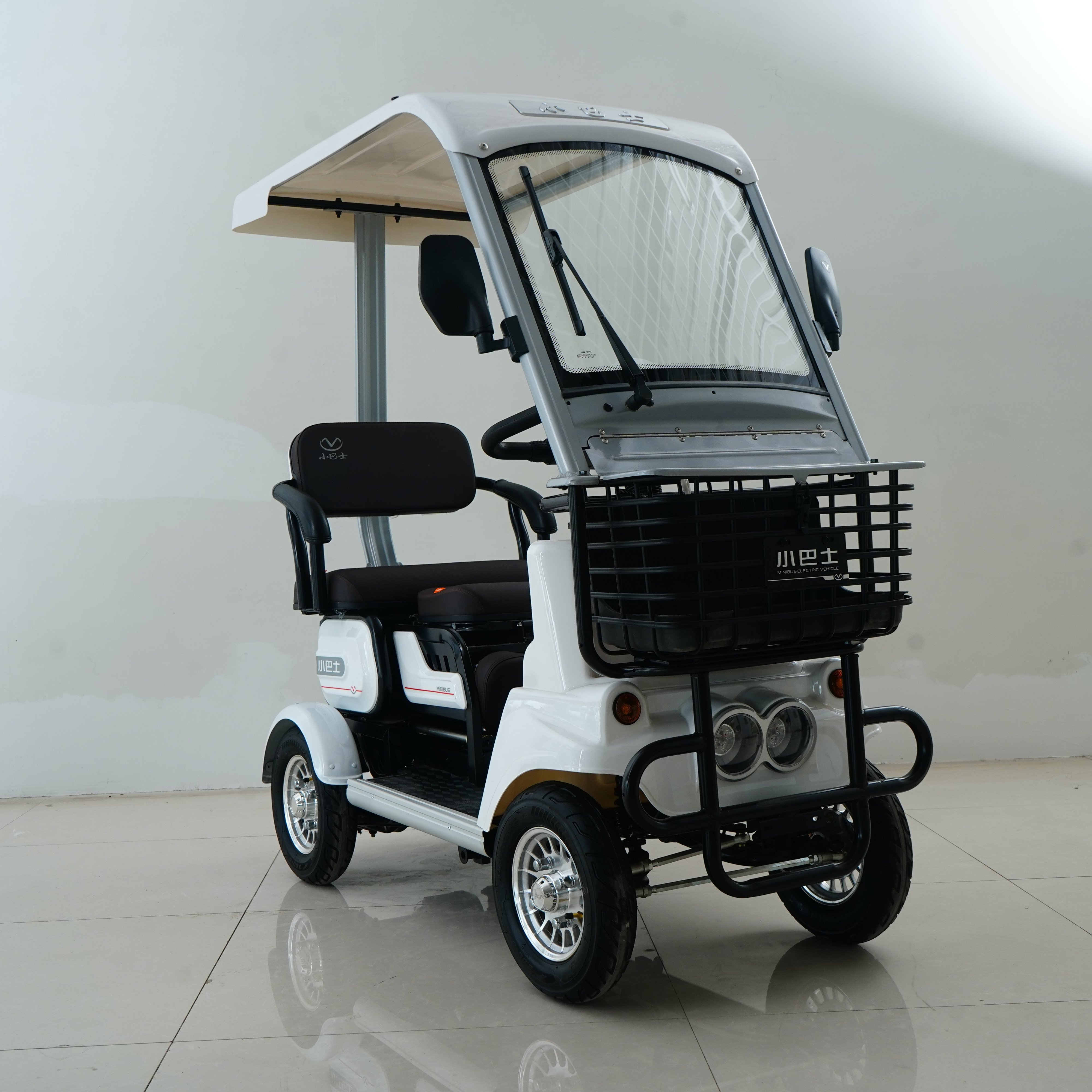 Minibus 2024 New Design electric scooter Golf Cart Electromagnetic Brake Safe Ajustable Seat Tourism And Sightseeing