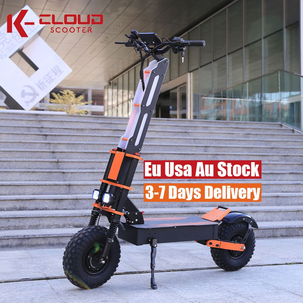 3-7 Days Delivery 8000W Dual Motor 13 Inch Two Wheel 60V Electric Scooter Portable Electronic Scooter