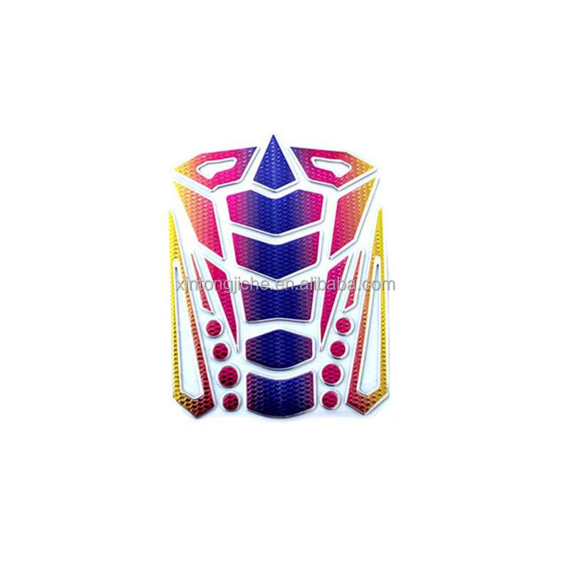 Universal 3D PVC Fishbone Sticker Gas Fuel Oil Tank Pad Protector Cover Decals Motorcycle Tank Pad Sticker Accessories Parts