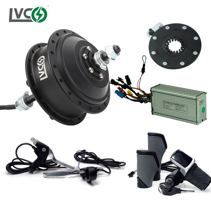 LVCO Chinese Manufacturer Bike Electric Kit Electric Motors For Bicycles Bike Engine Kit