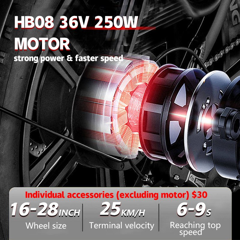 LVCO Chinese Manufacturer Bike Electric Kit Electric Motors For Bicycles Bike Engine Kit