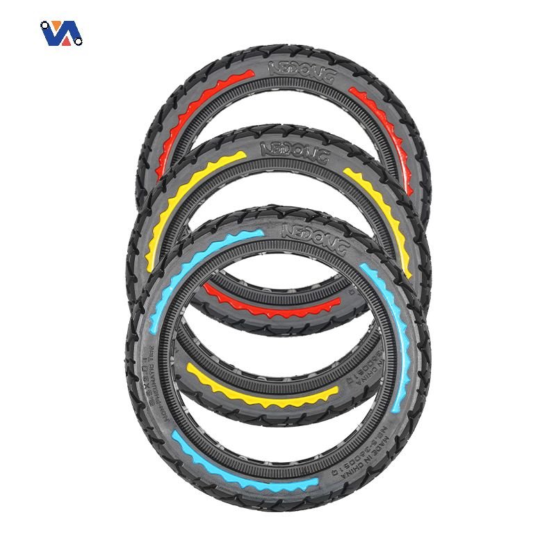 EU warehouse Stock Damping Durable 8.5*2 off-road solid tire Colorful for M365/PRO/PRO2/1S/Gotrax G4/Xr/V2 Electric Scooter
