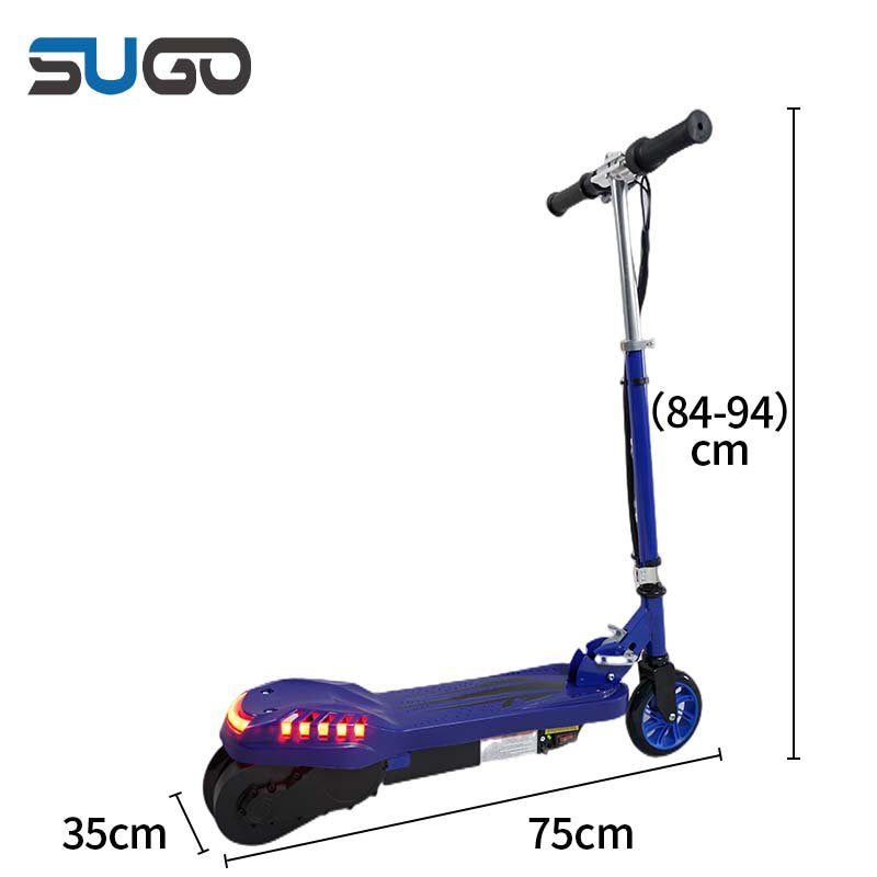 Top-ranked Products Foldable Electric Scooter Led Light Aluminum Handlebar Electric Scooter For Kids