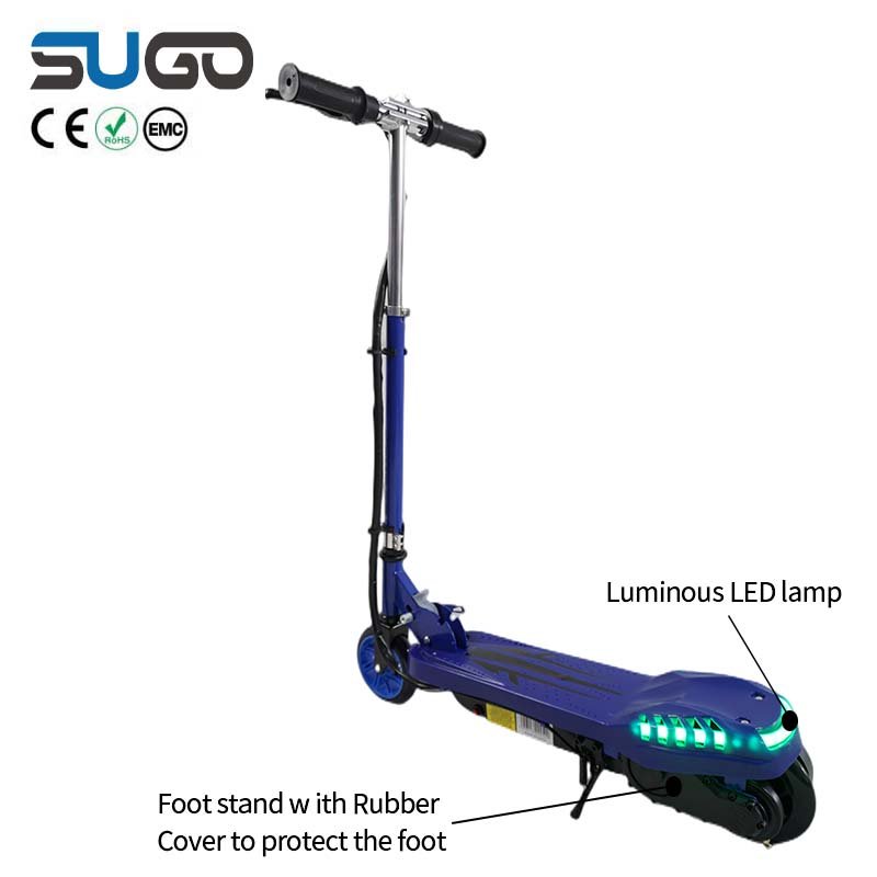 Top-ranked Products Foldable Electric Scooter Led Light Aluminum Handlebar Electric Scooter For Kids