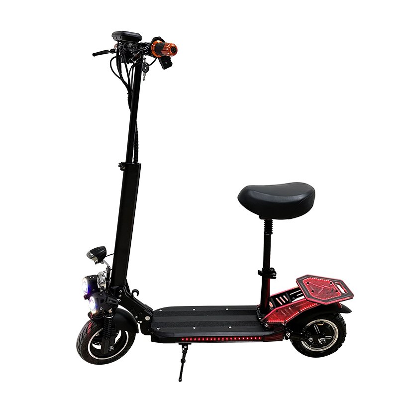 new design 800w 13Ah/15ah/18ah 10inch tire scooter electric 48v folding electric scooters
