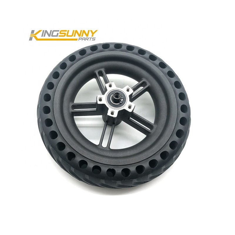 8.5 inch Scooter Parts Rear Tyre Rim with Honeycomb Solid Tire Wheel For M365 1S Essential Electric Scooter Solid tyres