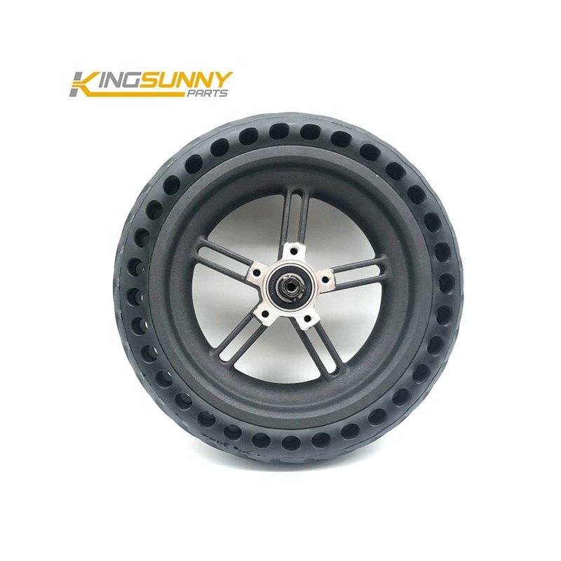 8.5 inch Scooter Parts Rear Tyre Rim with Honeycomb Solid Tire Wheel For M365 1S Essential Electric Scooter Solid tyres