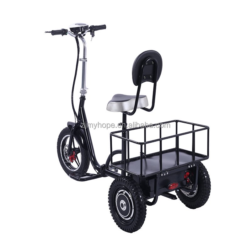 500W48V mini electric scooter with cargo box YXEB-715B