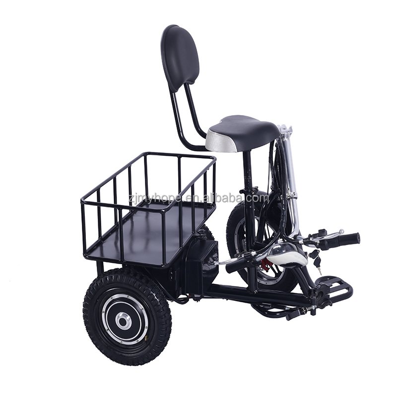 500W48V mini electric scooter with cargo box YXEB-715B