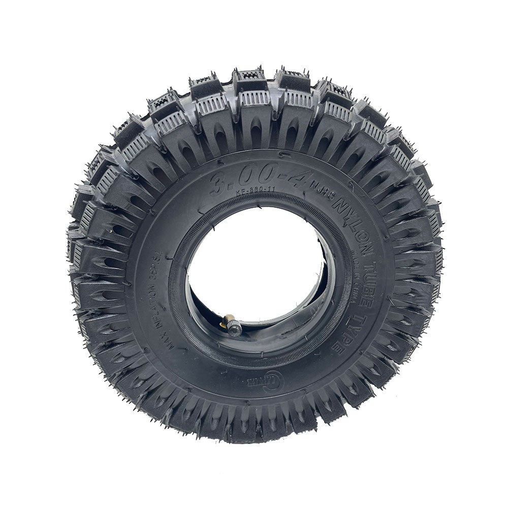3.00-4 Pneumatic Tire Off-road Inner and Outer Tyre for Gas/electric Scooter ATV Go-kart Parts