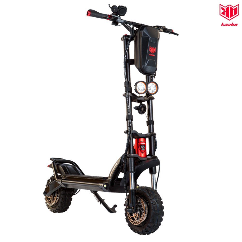 Original KB Wolf Warrior 11 60V 26Ah Battery 1200W*2 Dual Motor Top Speed 80km/h 150km Mileage Monster SUV Electric Scooter
