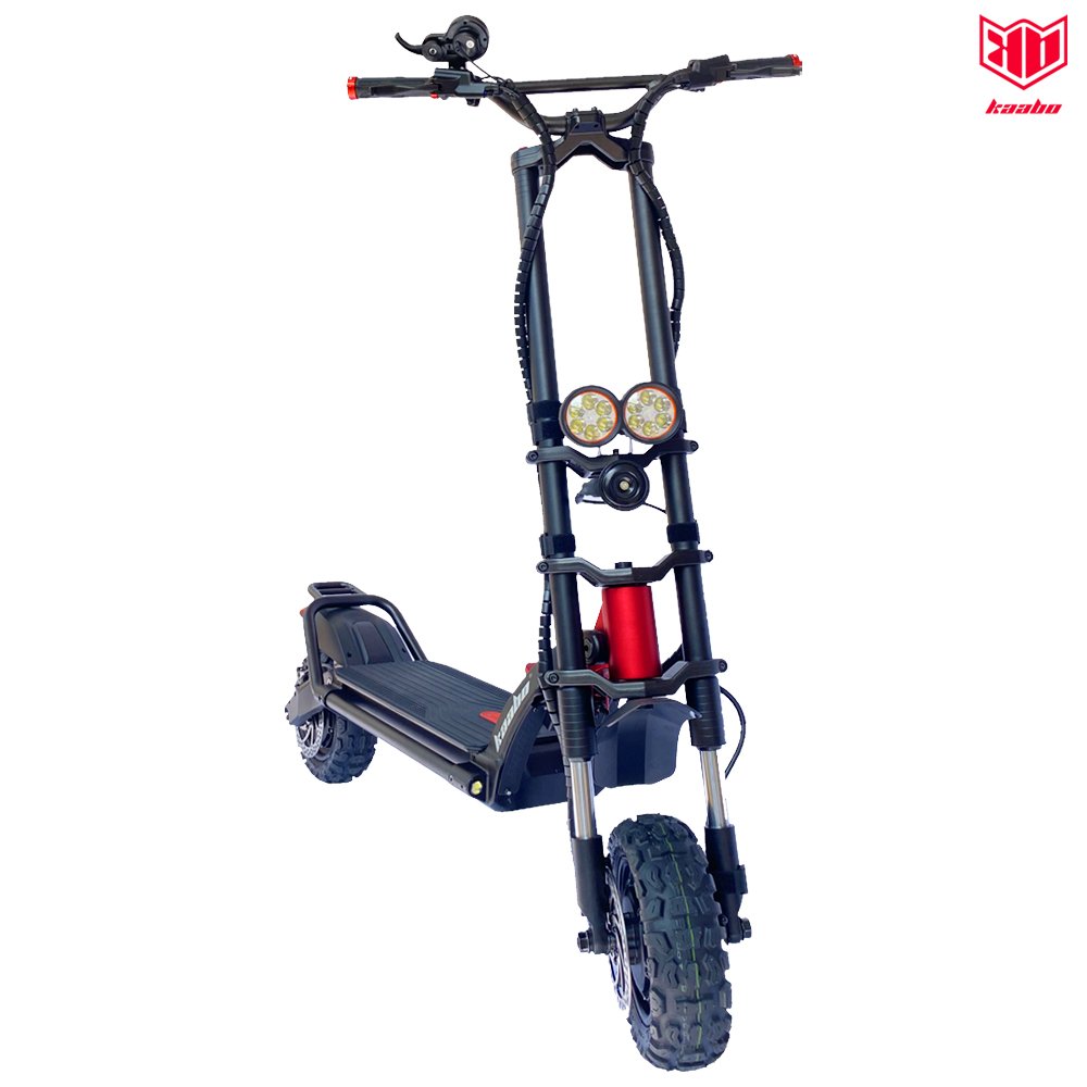 Original KB Wolf Warrior 11 60V 26Ah Battery 1200W*2 Dual Motor Top Speed 80km/h 150km Mileage Monster SUV Electric Scooter