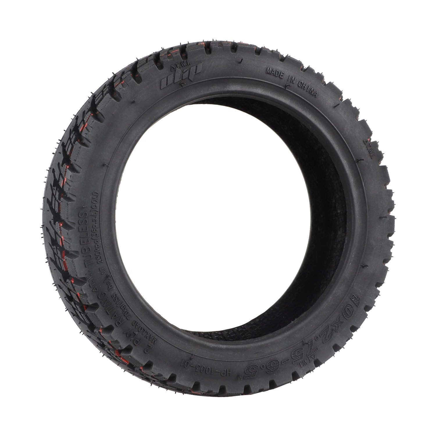 Ulip 10*2.75-6.5 Off-road Scooter Tubeless Tire 10x2.75-6.5 Vacuum Widen 10 inch Tire for Electric Scooter Parts Tyre Repairing