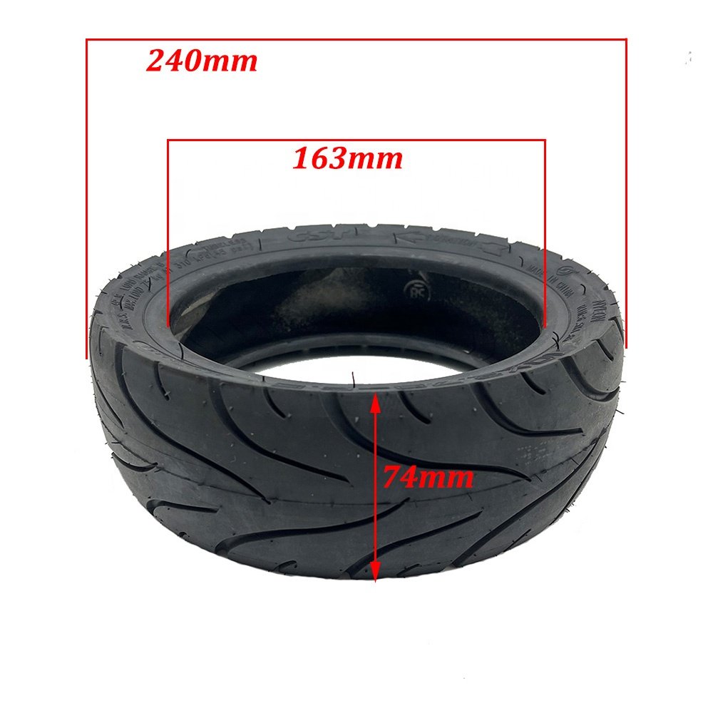 10x2.70-6.5 Tubeless Tire 10 Inch High-quality Vacuum Tyre for Electric Scooter Pneumatic Wheel Parts