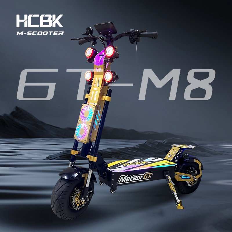 HCBK GT-M8 72V10000w electric scooter 50AH/60AH long-distance off-road adult electric scooter