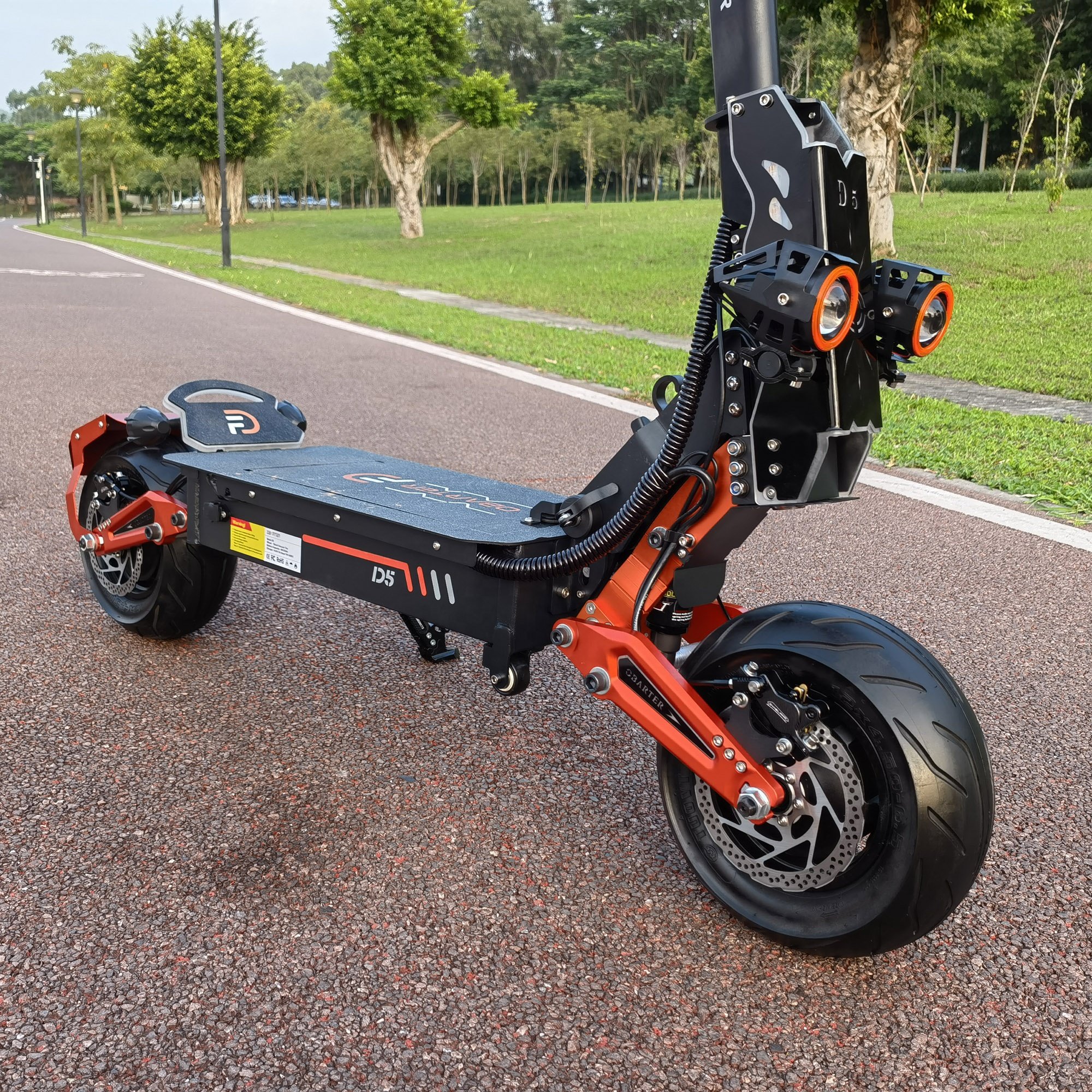 12 inch 1680Wh Obarter D5 EU warehouse USA stock adult off road electric scooter 5000w