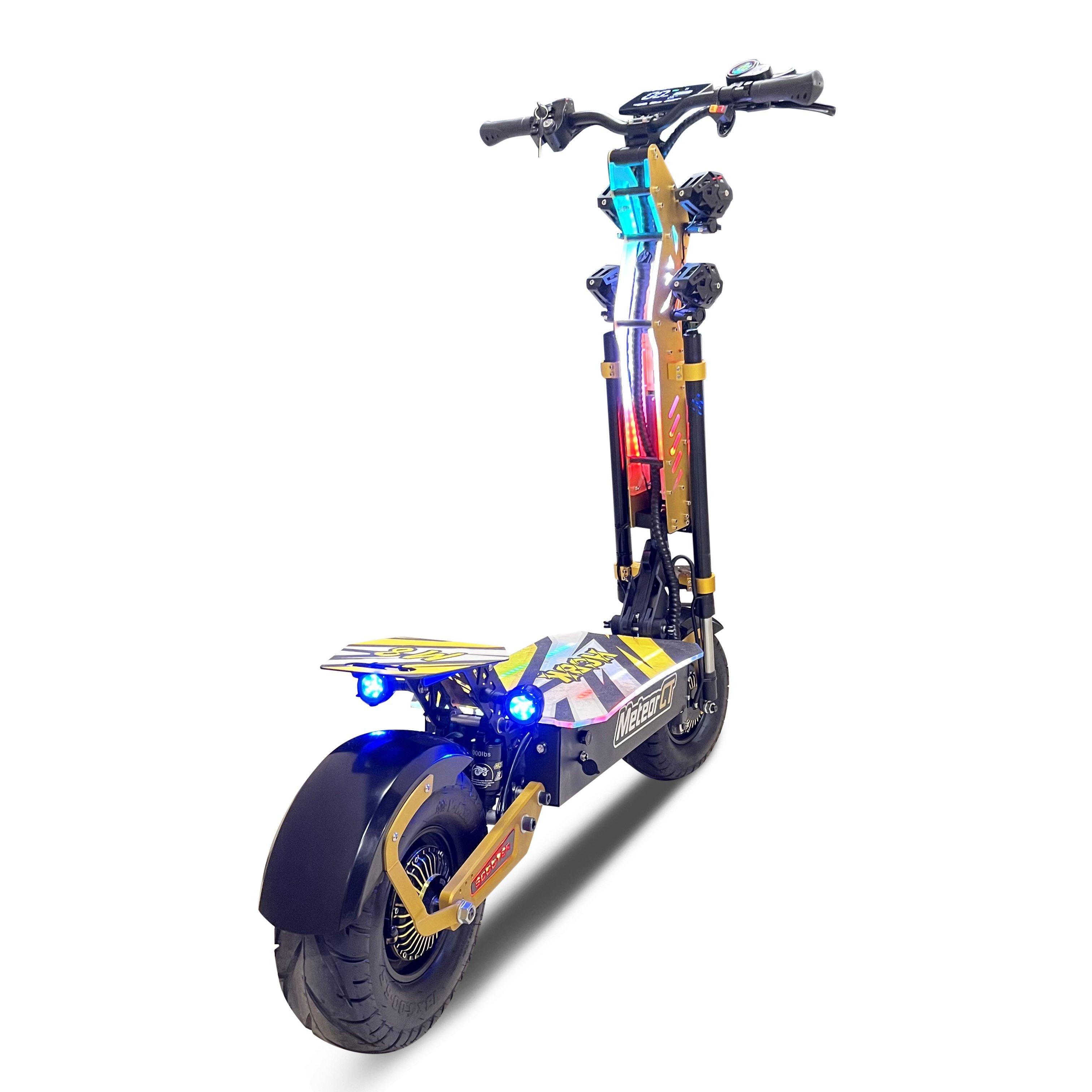 72v10000w Dual Motor Electric Scooter Adult Twin Wheel Foldable Off-road Electric Scooter