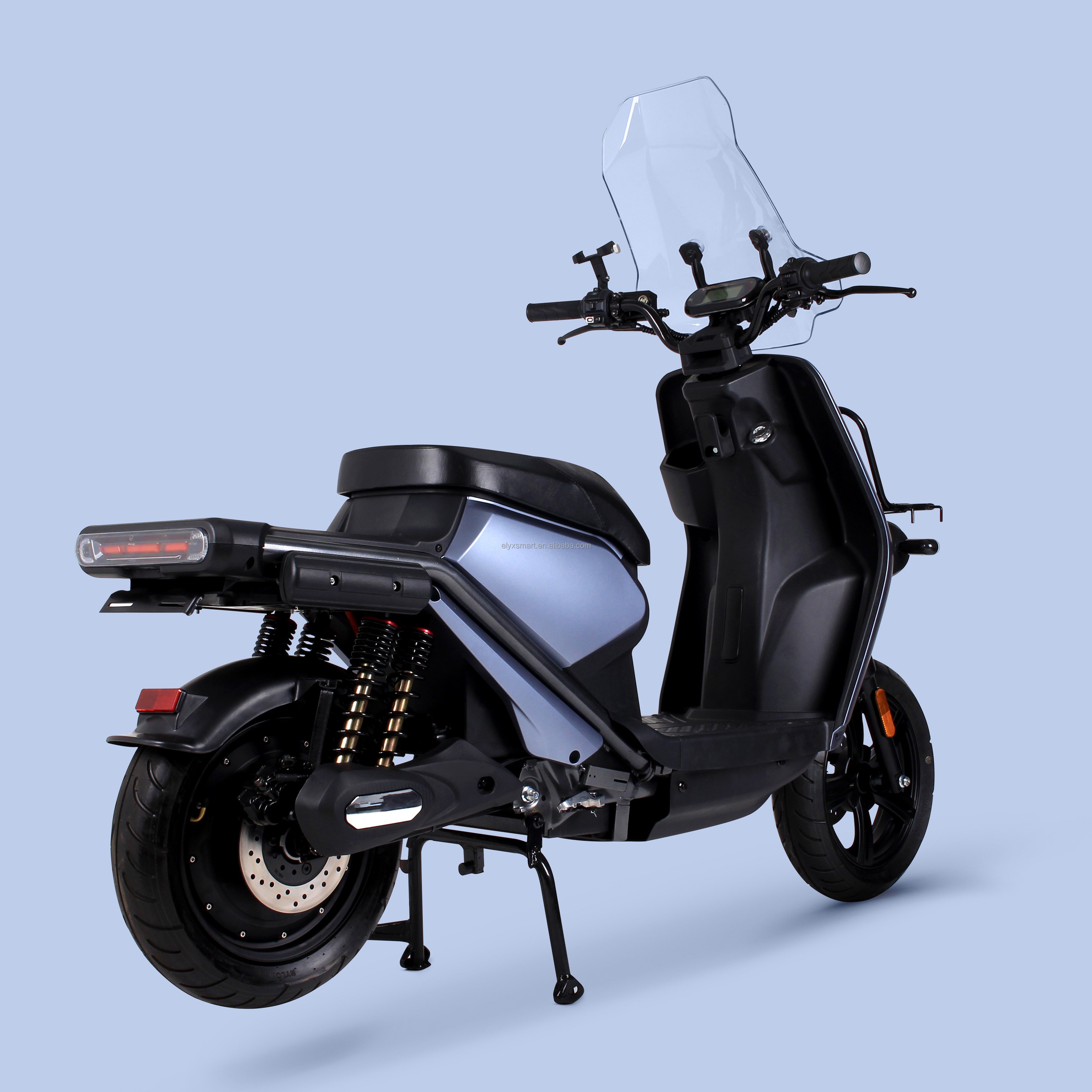 August OEM Factory EEC/COC Certified L1e Class 12 Inch Cargo Delivery Use 2000W Adults Electric Scooter Moto Electrica