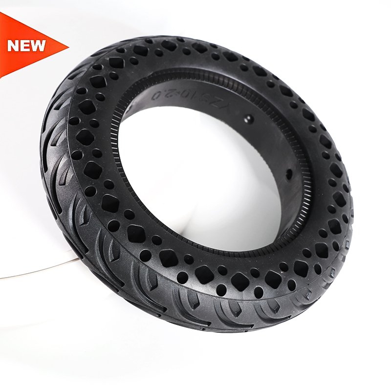 New Image 10 Inch Rubber Honeycomb Solid Tire 10x2 Solid Tyre Electric Scooter Tires For M365 1S Pro2 Mi3