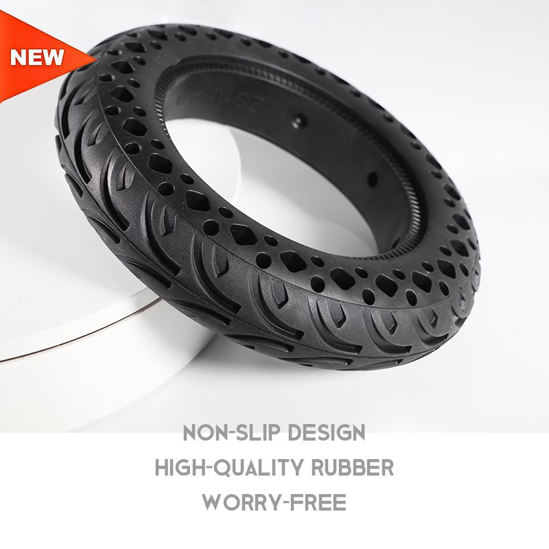 New Image 10 Inch Rubber Honeycomb Solid Tire 10x2 Solid Tyre Electric Scooter Tires For M365 1S Pro2 Mi3