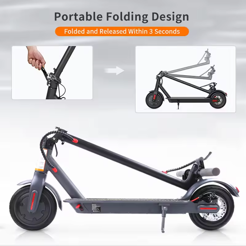 Electric Scooter EU Germany UK Warehouse Wholesale 8.5 Inch Tires 350W 36V 10.4Ah Electric Scooter App Control Foldable Scooters