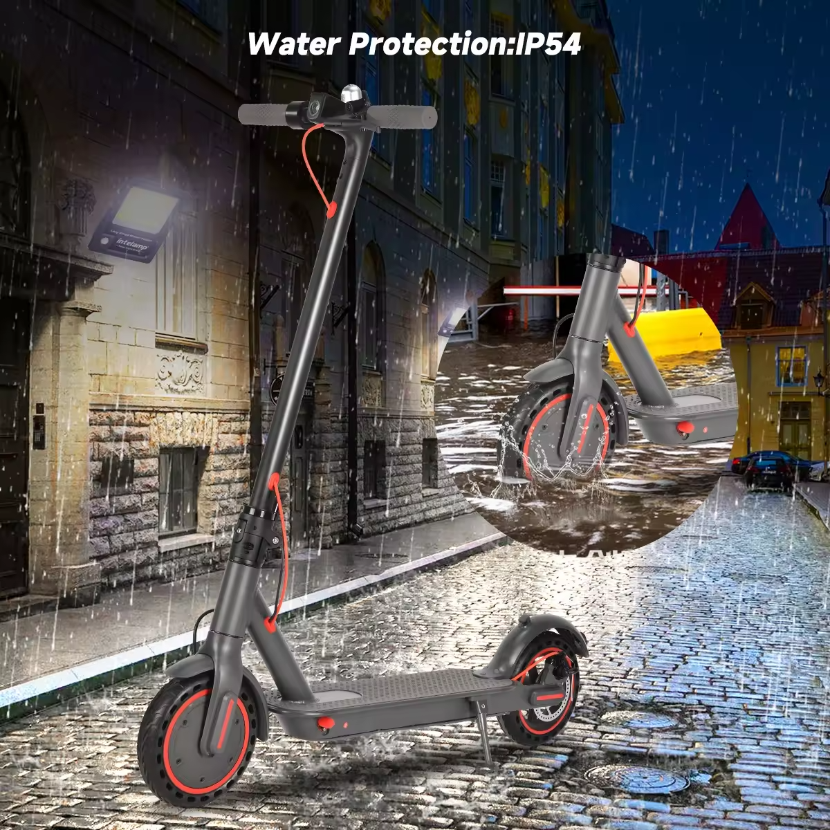 Electric Scooter EU Germany UK Warehouse Wholesale 8.5 Inch Tires 350W 36V 10.4Ah Electric Scooter App Control Foldable Scooters