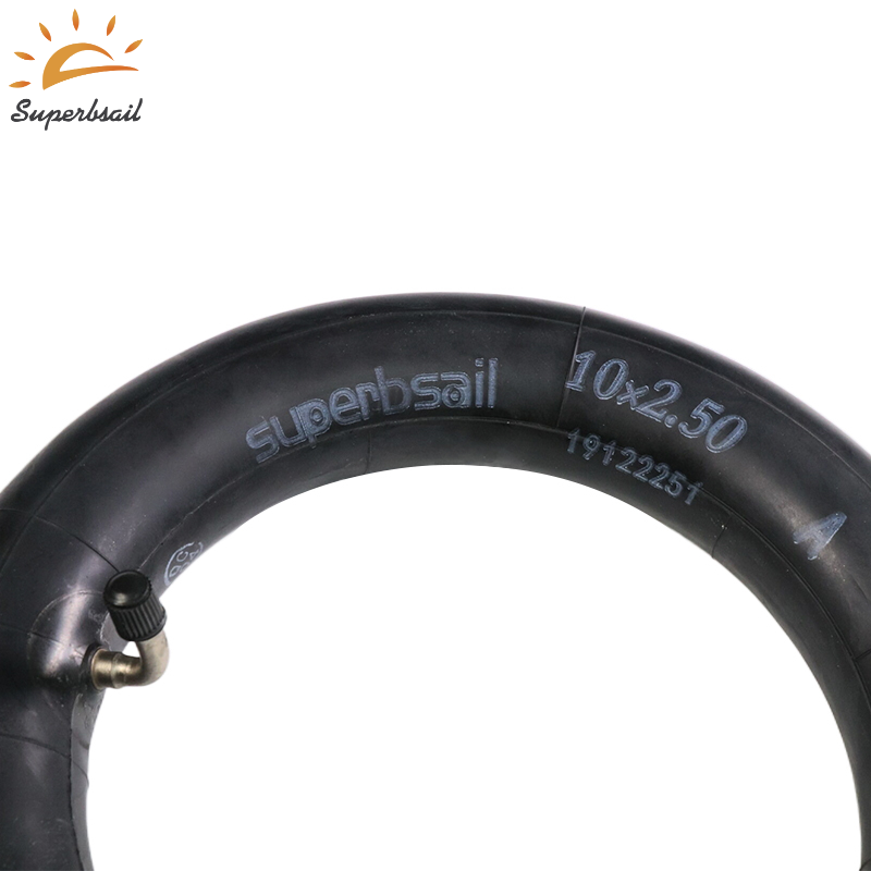 EU stock 90 Degree 10X2.50 Inner Tube 10x2.5 Tube Innertube with bent valve for Zero10X KuGoo M4/M4 pro Vsett 10+ Kukirin G3 pro