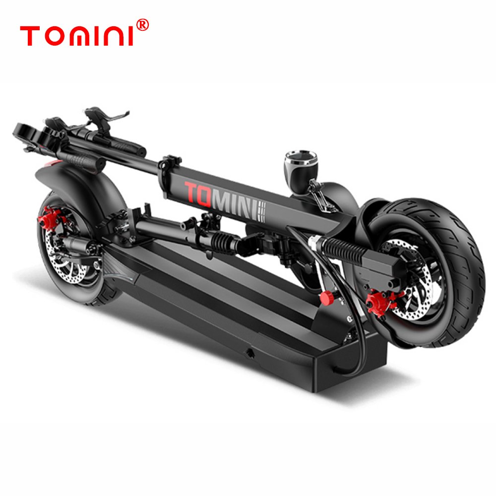 TOMINI China factory OEM 350W 500W smart folding e scooter foldable electric scooter with seat