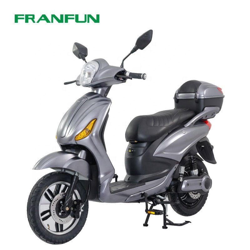 CE Rohs 800W import electric scooters from china rear box storage step scooters with pedal