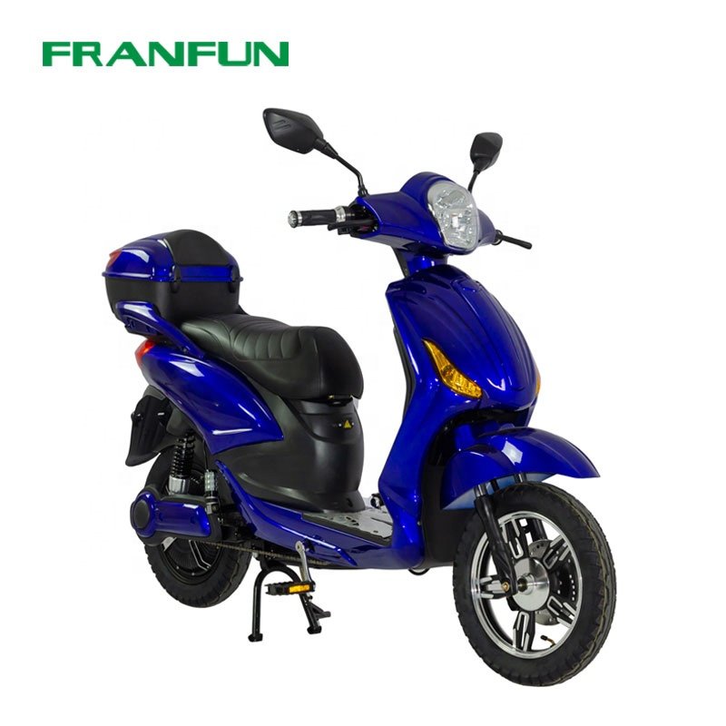 CE Rohs 800W import electric scooters from china rear box storage step scooters with pedal