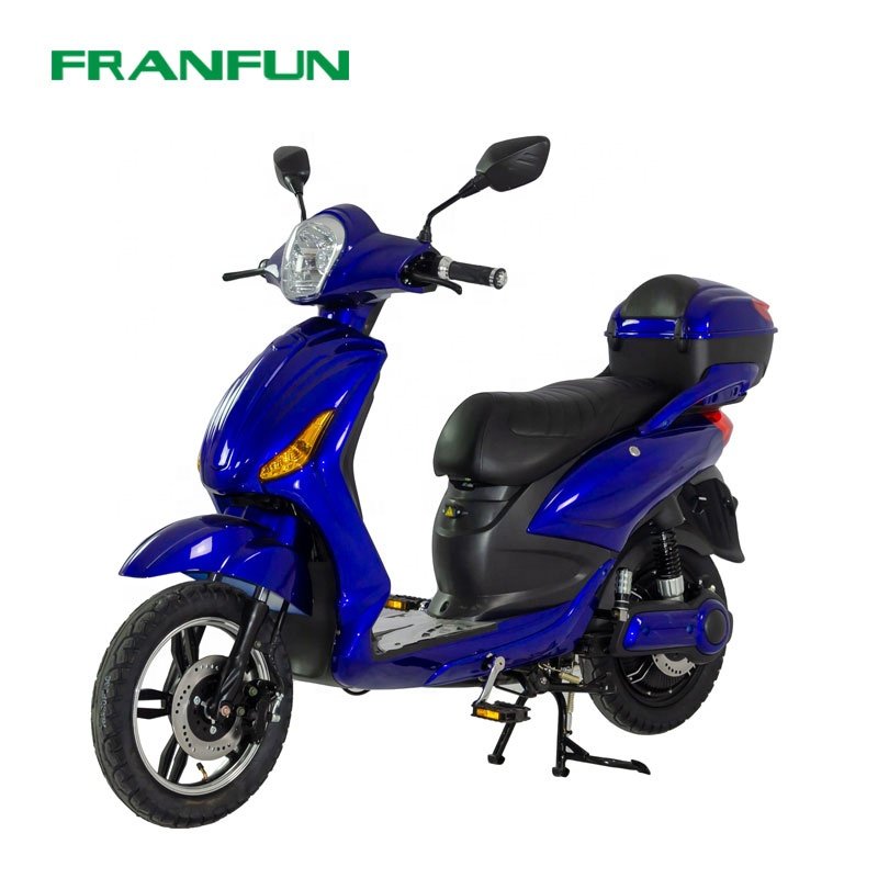 CE Rohs 800W import electric scooters from china rear box storage step scooters with pedal