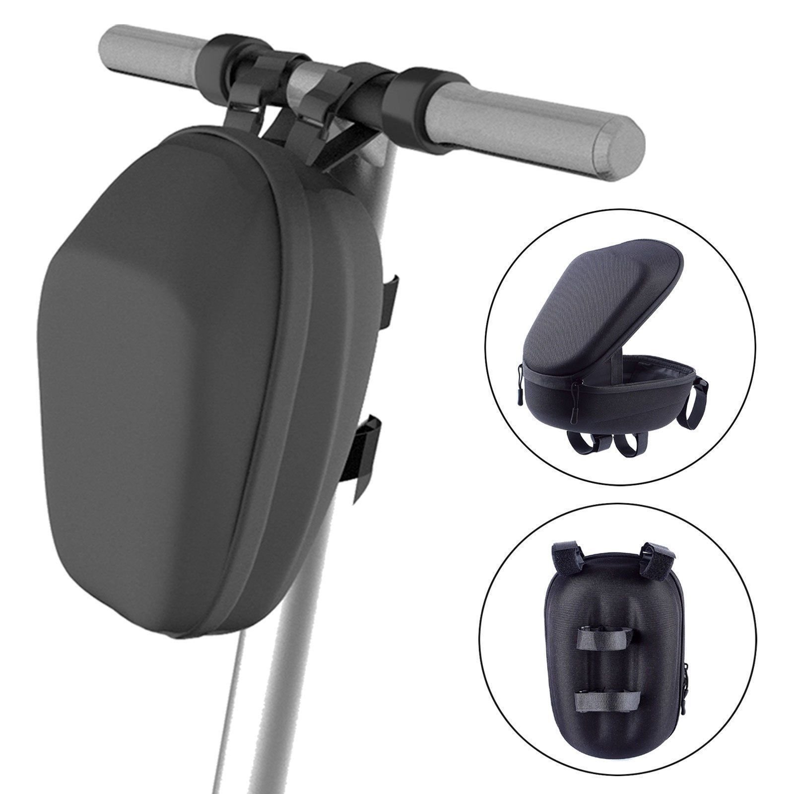 Scooter Head Handle Bag For Mobility Electric Scooter Front Storage Bag Hanging Front Storage Hard Shell Ninebot Scooter EVA Bag