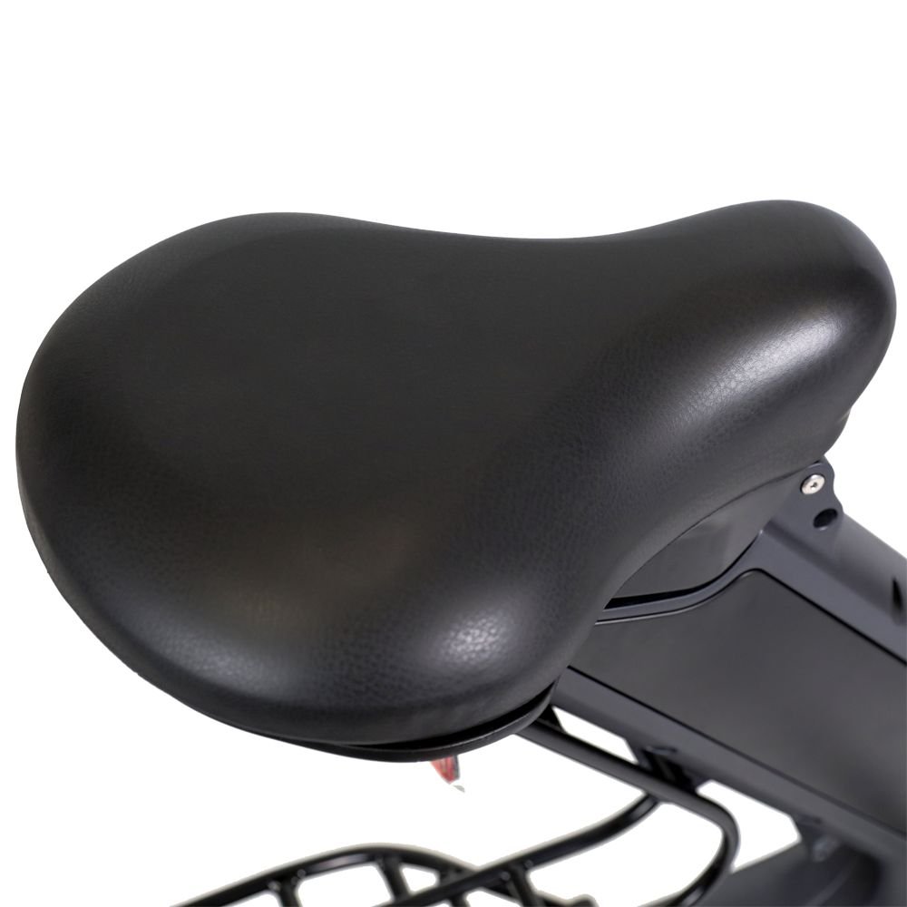 Removable Battery Group Electric Scooter with Seat Stable Double Brake System Chainless Electric Bike