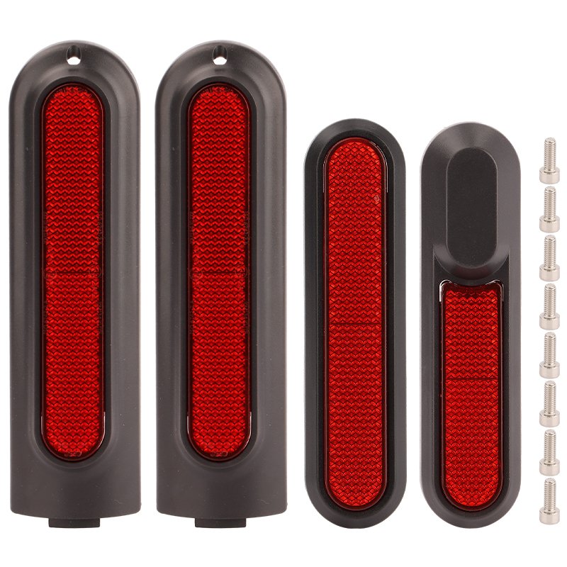 Factory direct supply M365 m4 electric scooter front wheel rear wheel decorative side cover accessories reflective decoration