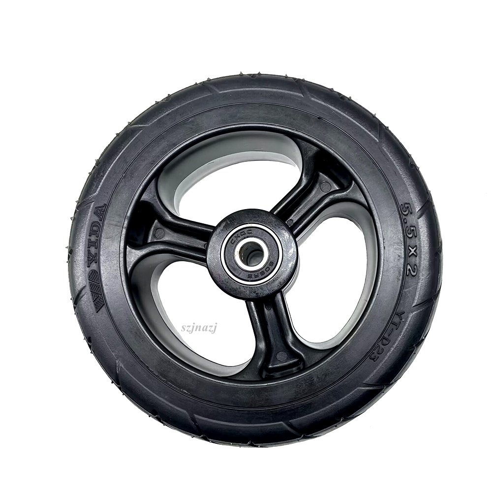 5.5 Inch 5.5x2 Solid Wheel 5.5*2 Tire with Plastic Hub for Fastwheel F0 Electric Scooter Accessories