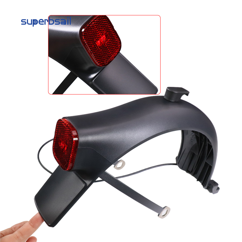 Superbsail High Quality Original Rear Fender For F2/F2 Plus/F2 Pro E-scooter Rear Mudguard Bracket Taillight Parts Accessories