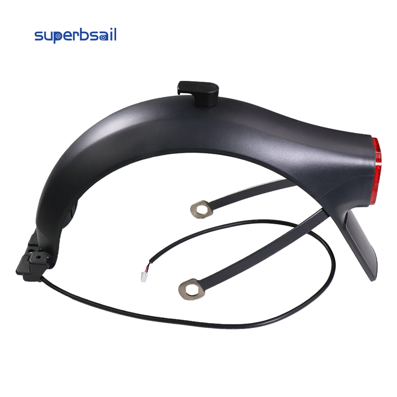 Superbsail High Quality Original Rear Fender For F2/F2 Plus/F2 Pro E-scooter Rear Mudguard Bracket Taillight Parts Accessories