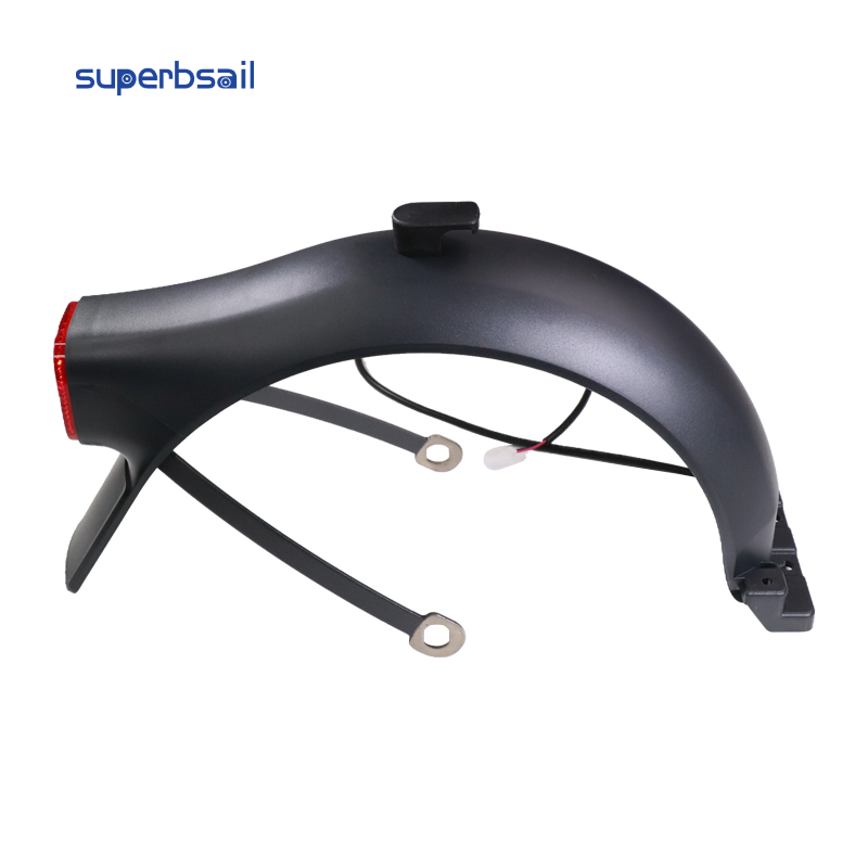 Superbsail High Quality Original Rear Fender For F2/F2 Plus/F2 Pro E-scooter Rear Mudguard Bracket Taillight Parts Accessories