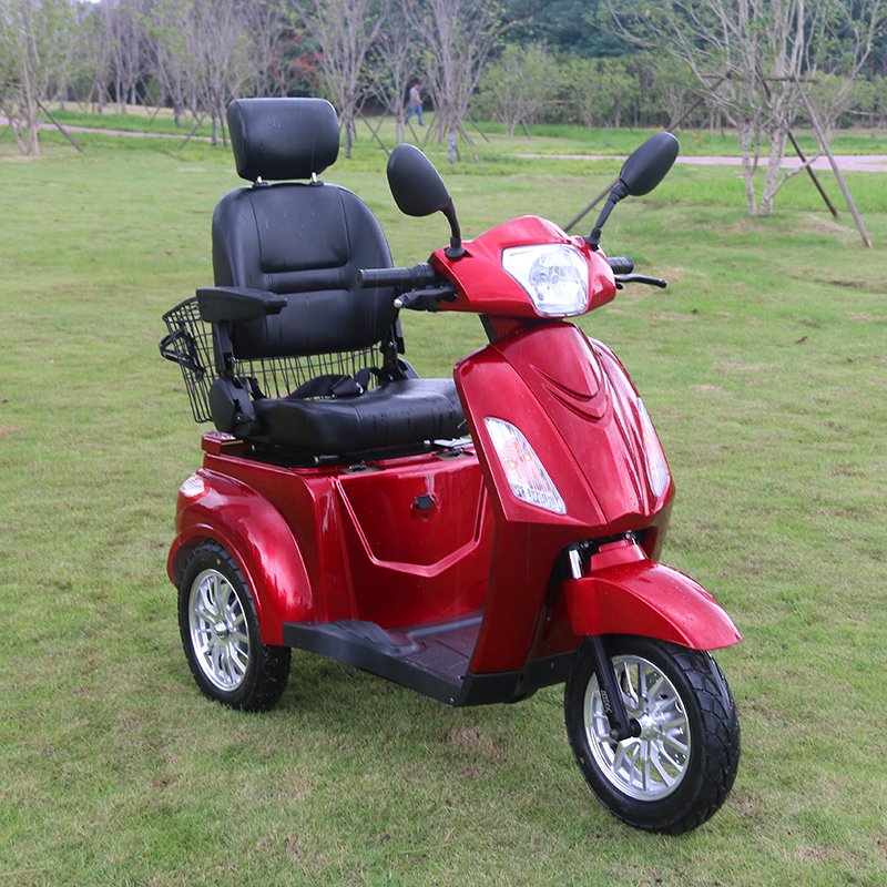 Factory price 3 wheel trike petrol motorcycle eec electric tricycle China manufacturer handicapped electric scooter