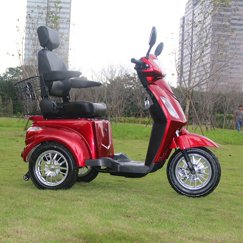 Factory price 3 wheel trike petrol motorcycle eec electric tricycle China manufacturer handicapped electric scooter