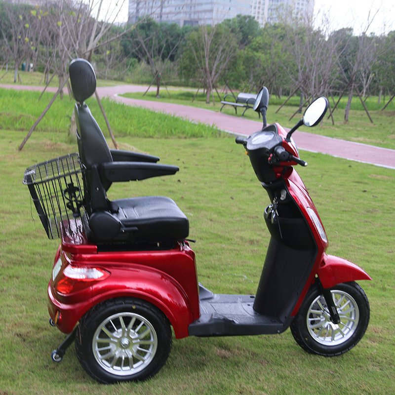 Factory price 3 wheel trike petrol motorcycle eec electric tricycle China manufacturer handicapped electric scooter