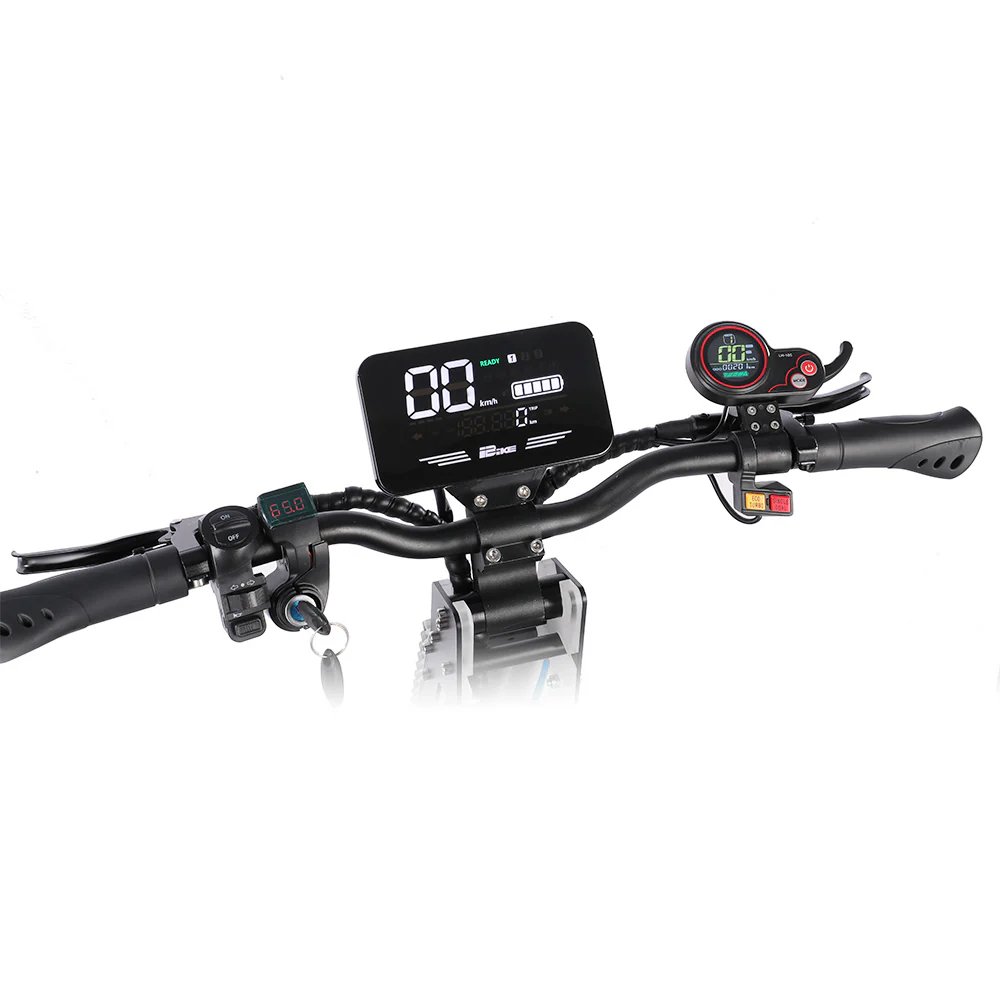 OBARTER X7 14" Super Off-Road Electric Scooter 2*4000W Motors 60V 60Ah Battery With Seat
