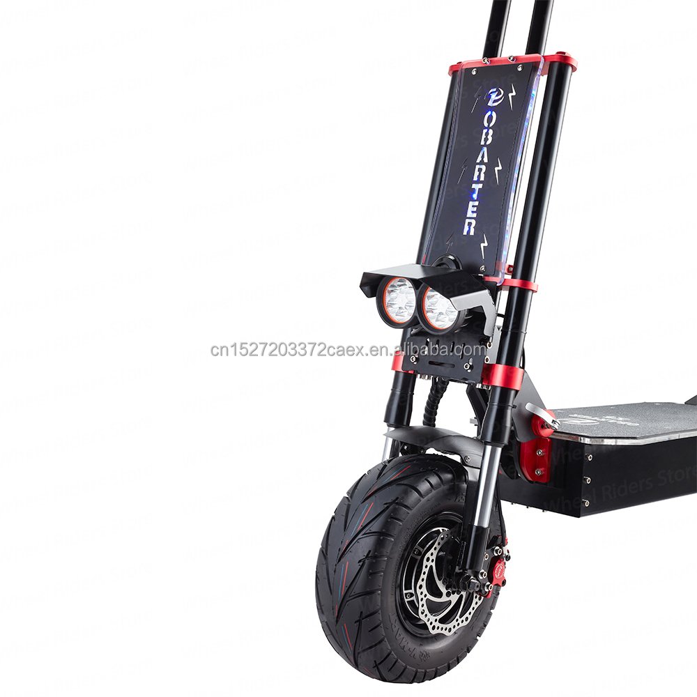 EU/USA Stock OBARTER X5 1200W*2 60V30Ah 13inch Electric Scooter Adult E-scooter 95km/h E-Scooter Two Wheel Hydraulic Shock