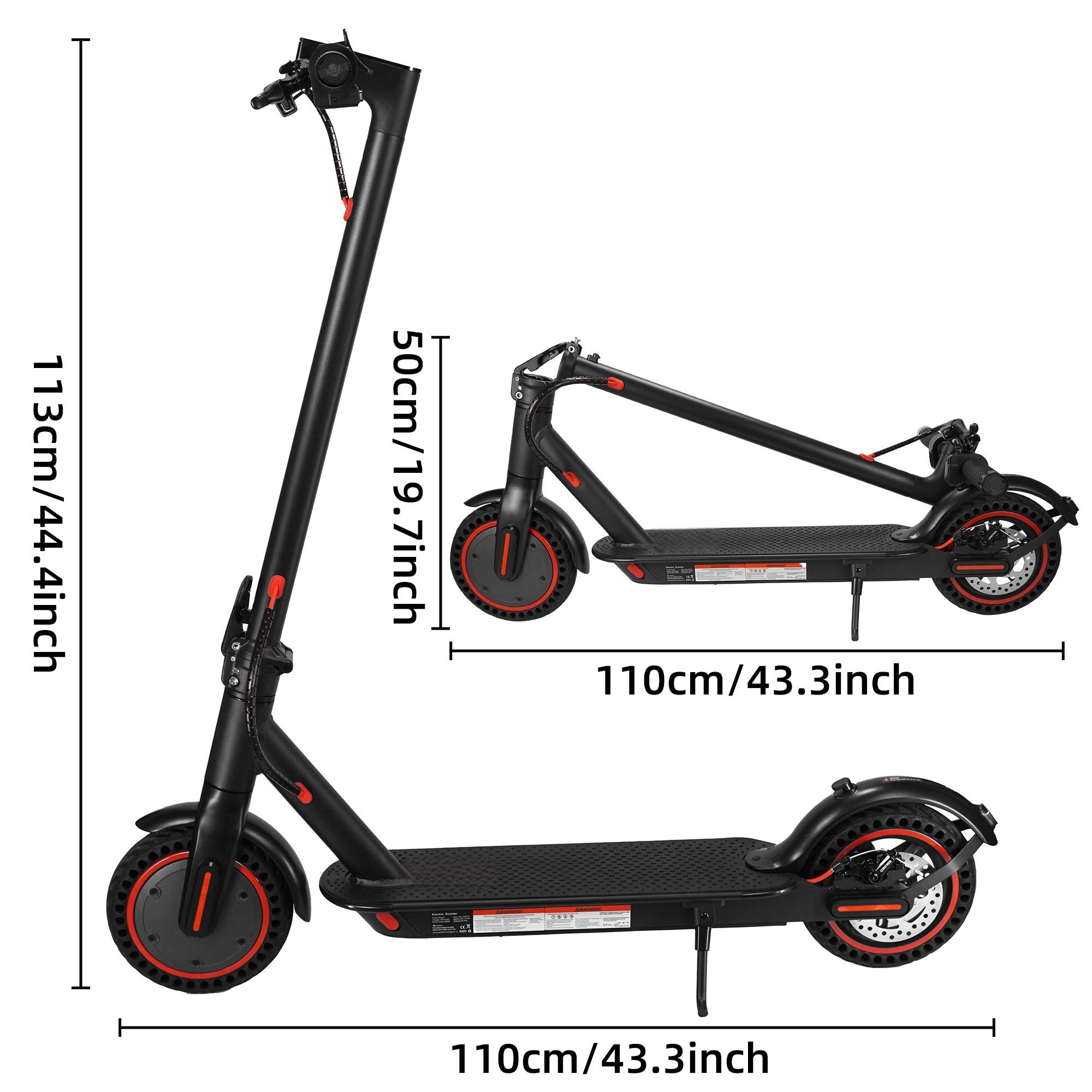 Europe hot selling WQ-W4 Pro Electric Scooter 36V 10Ah Battery 350W 500W Motor 8.5inch Tires 25KM/H 25mph Folding E-Scooter