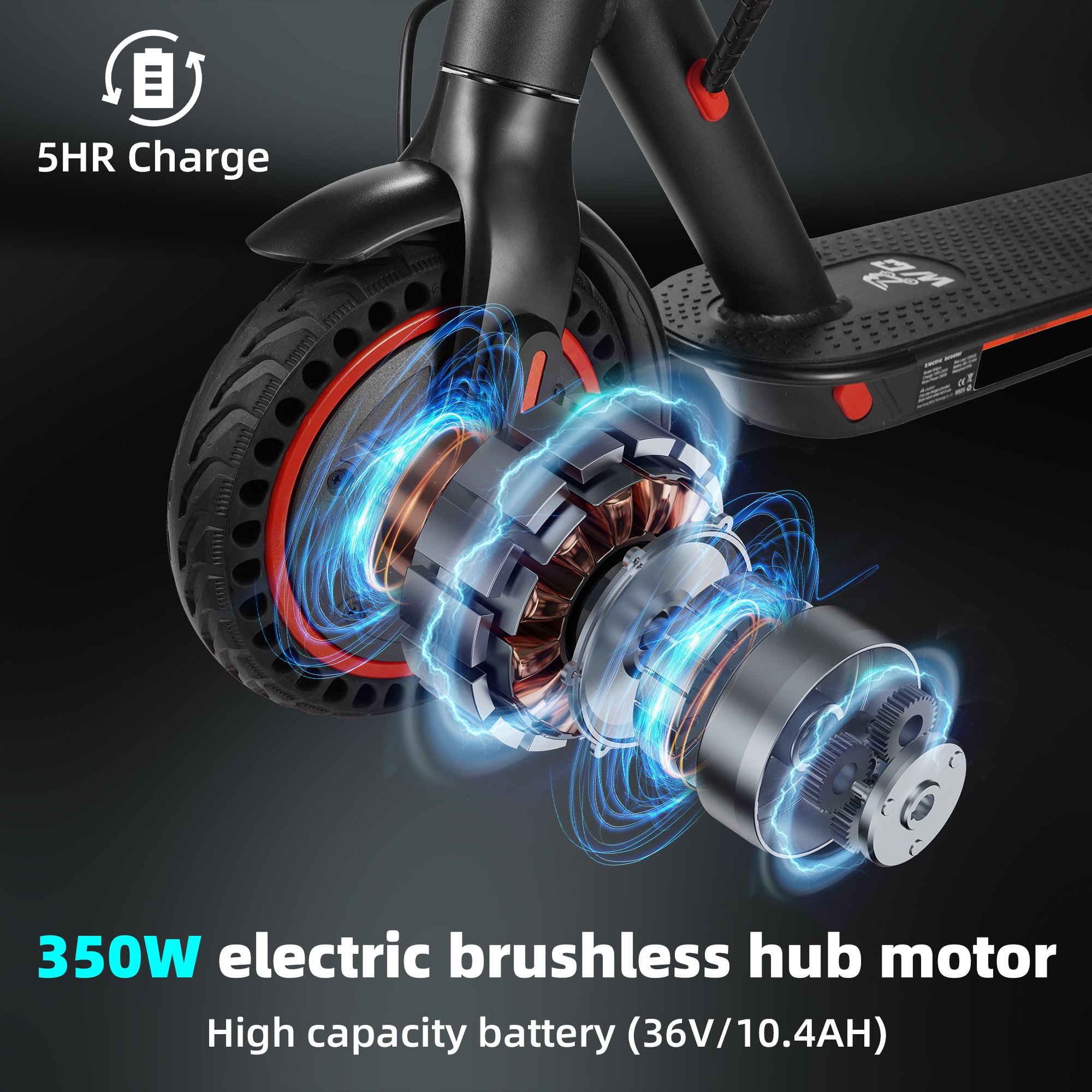 Europe hot selling WQ-W4 Pro Electric Scooter 36V 10Ah Battery 350W 500W Motor 8.5inch Tires 25KM/H 25mph Folding E-Scooter