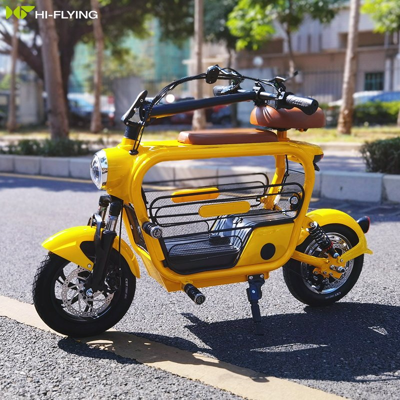 14 inch integrated wheels powerful 500w 48v 12A battery 25km/h CST tire electric scooter for pets and shopping