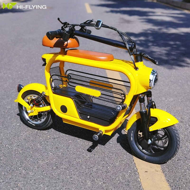 14 inch integrated wheels powerful 500w 48v 12A battery 25km/h CST tire electric scooter for pets and shopping