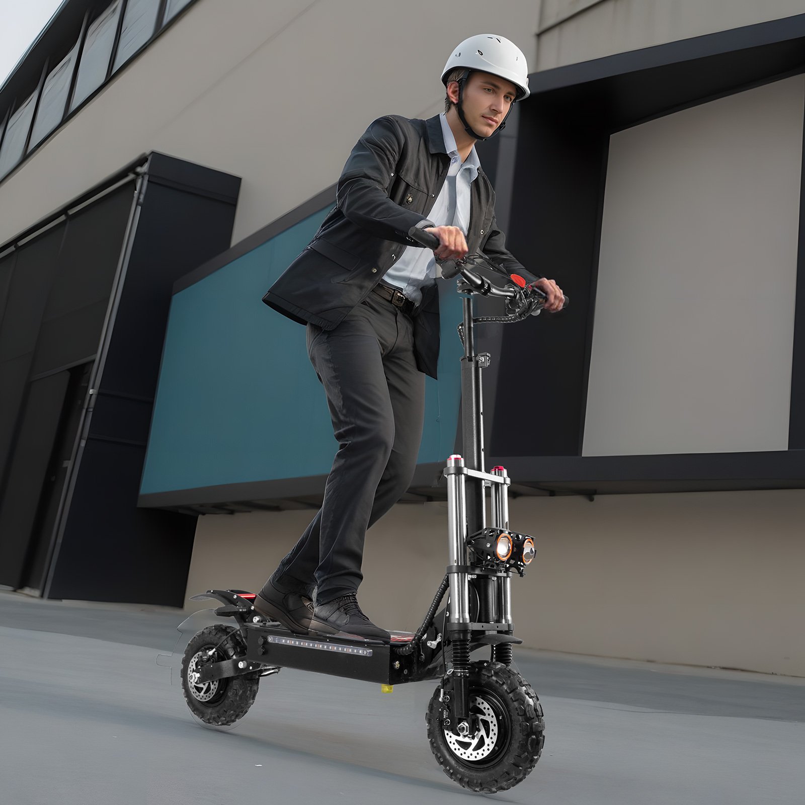 powerful 3000w*2 electric scooter off road dual motor folding electric scooter electric bike scooter with seat for adult